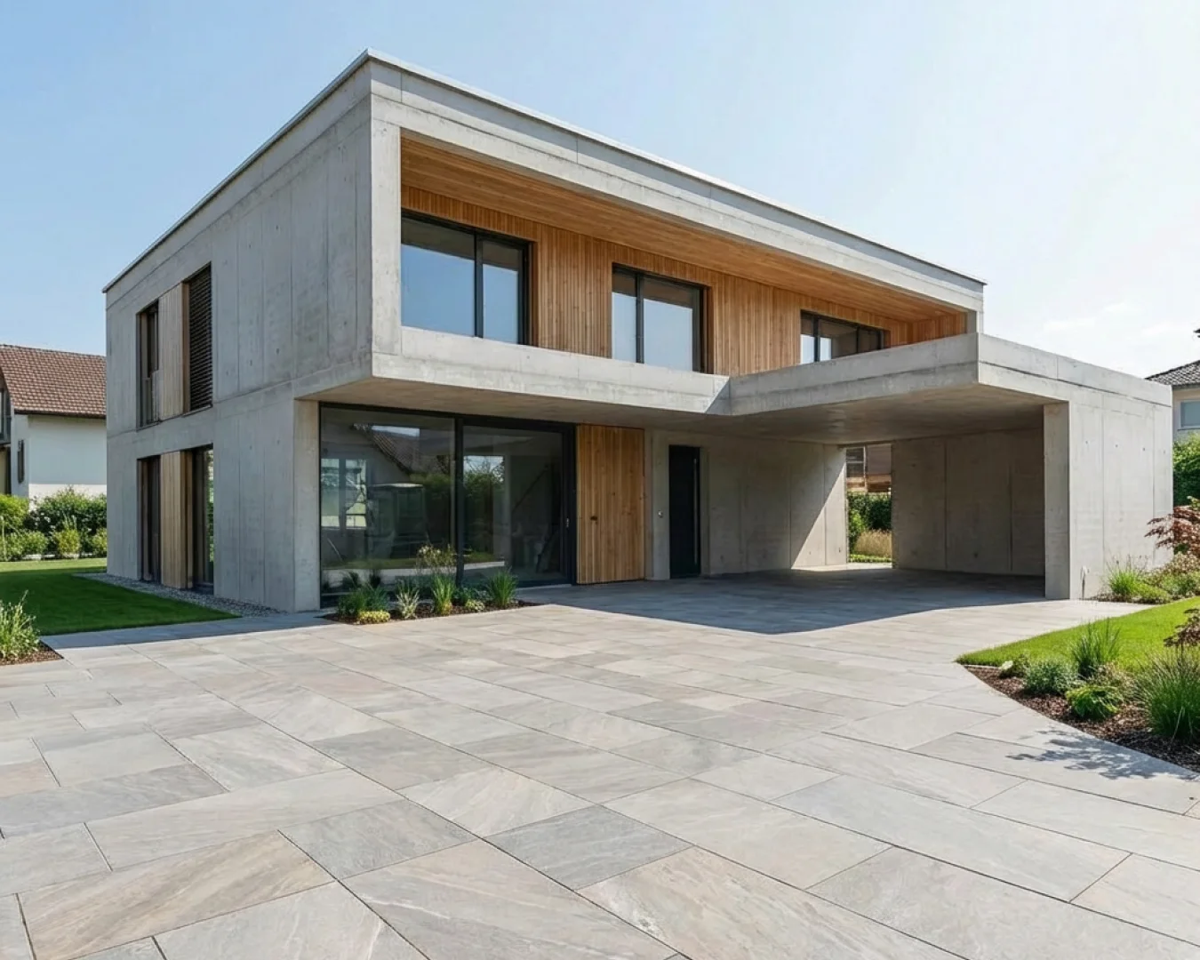 Aussenanlagen Nachher